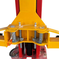 12000 Lbs Extra Height 167Inch 2 Post Lift Two Post Car Lift AK-M120 Auto Lift Car Lift Hoist 2 Post Car Lift (Extra Height, Red)