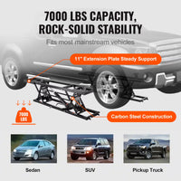 Portable Car Lift 7000 LBS Automatic Car Lift System Jack for Home Garage